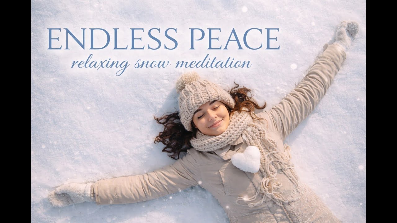 Endless Peace ❄️ Relaxing Snow Meditation | Calm Mind, Deep Relaxation, Stress Relief