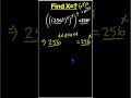Solving Exponent | Nice Math Olympiad  #MathShorts#Exponents #matholympiad