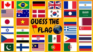 Guess All The 204 Flags In The World 🚩🌍🧠 | Guess The Flag In 3 Seconds | 204 Flags | Taylorrsv_Quiz