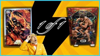 A HUGE 1/1 mail day! |UFC and Star Wars celebration| 1,000 Sub giveaway winner.