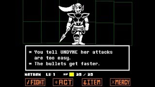 Undertale | pacifist | Undyne fight