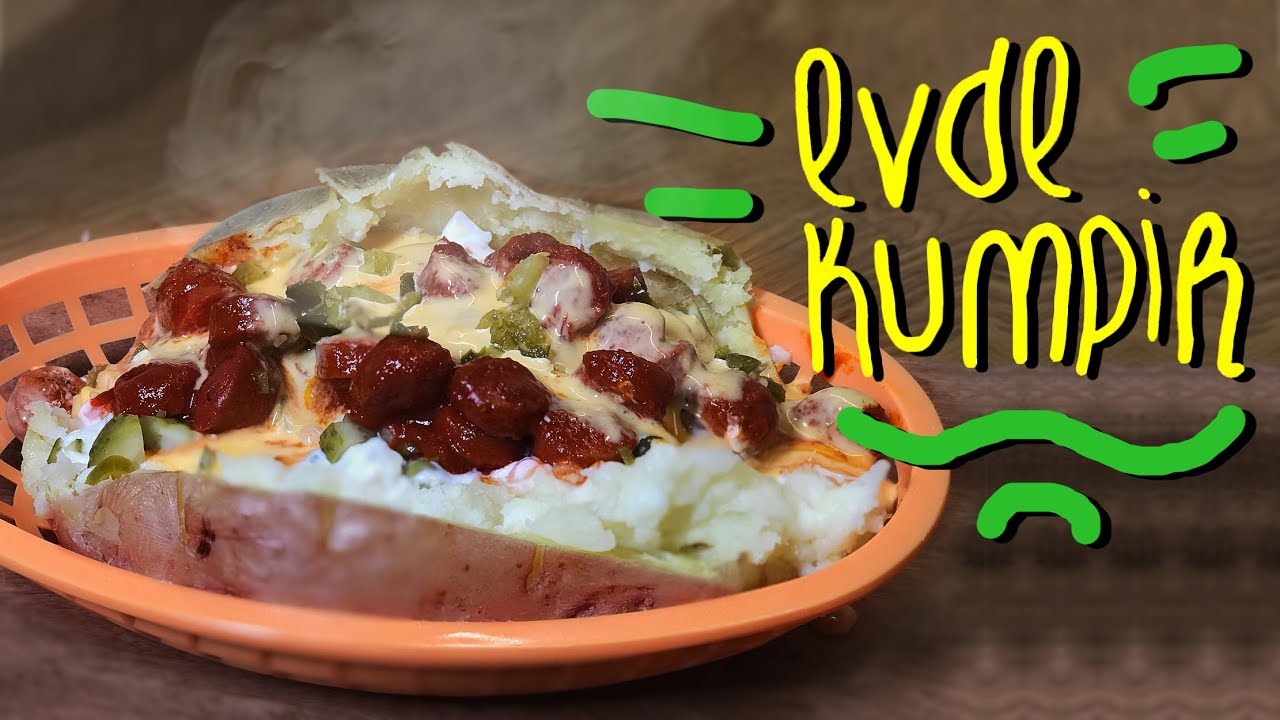 Mikrodalga Fırında Kumpir Videosu Mikrodalga Fırında Kumpir Videosu