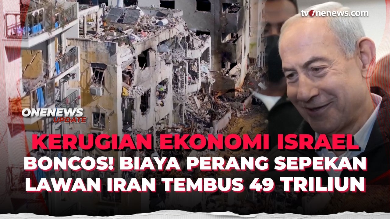 Kementerian Keuangan Israel Ungkap Biaya Perang 5 Hari Lawan Iran | OneNews Update