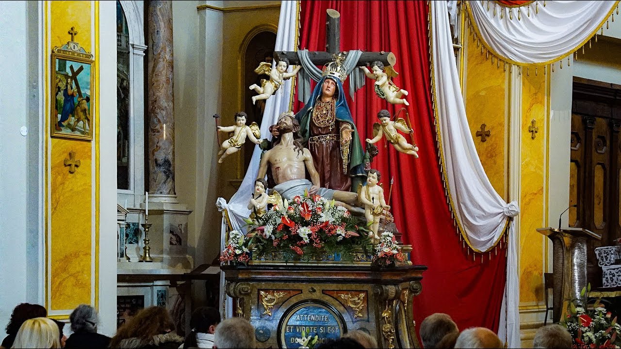 La Processione del Madunu' di Dossena, 2019