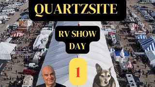 QUARTZSITE RV SHOW DAY ONE