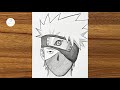 How to draw Kakashi Hatake step by step || Best anime drawing || Easy drawing ideas for beginners
