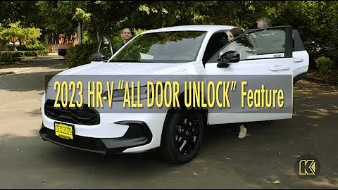 How to Change the Unlock Settings on Your 2023 Honda HR-V