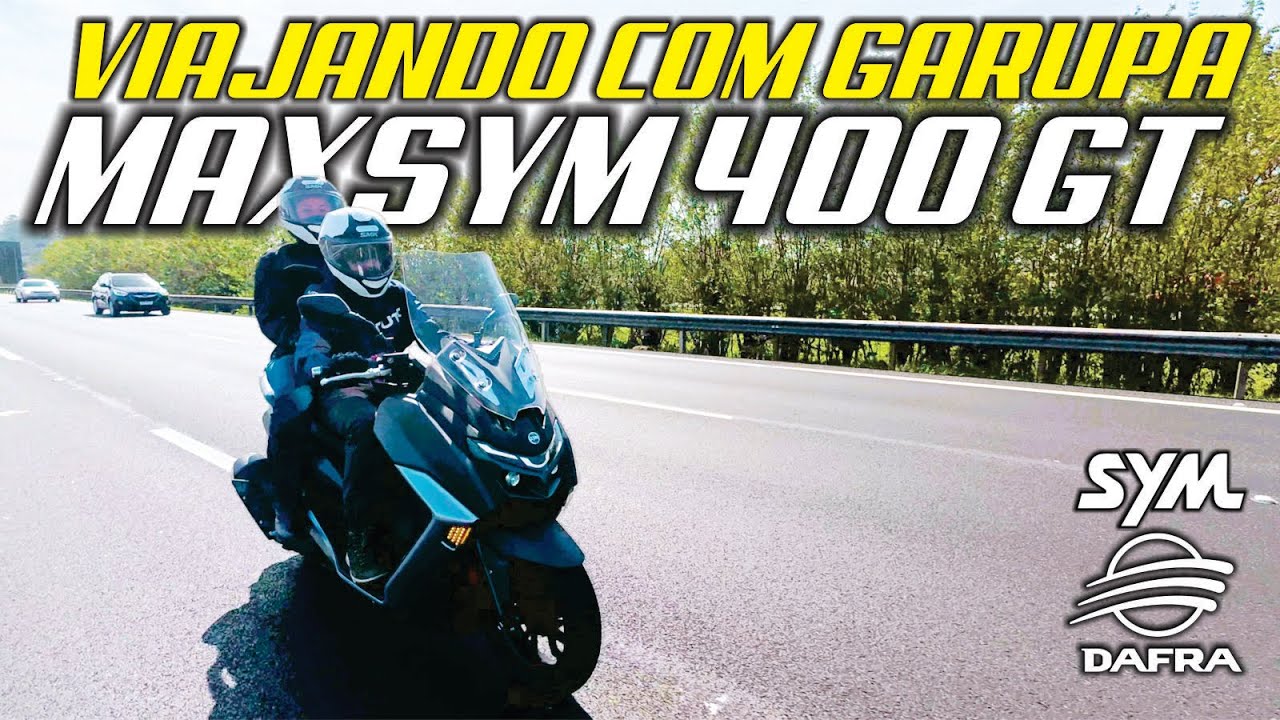 VIAJANDO DE MAXSYM 400 GT 2026 | DAFRA SYM #dafra #maxsym #maxscooter