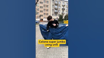 Thumbnail of Ketika memakai celana besar yang unik #shorts #amazing #viral