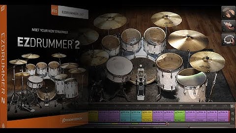 Ezdrummer 2 Setup in Samplitude Pro X (Magix)