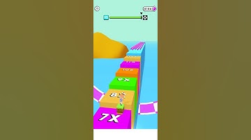Cube Surfer Level 95 - GamePlay Walkthough #Shorts