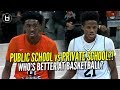 Top Public vs Top Private?! Javon Freeman (Whitney Young) vs DJ Steward (Fenwick) Like Mike!