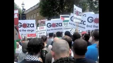London Protests for Gaza 5 June 2010 PART 2