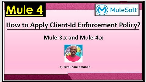 MuleSoft || How to Apply Client-ID Enforcement Policy in Mule-4?