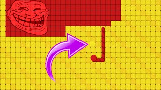 Splix.io Invisible Trolling Biggest Splixio In World 36K