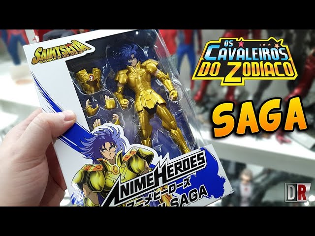 Anime Heroes Saint Seiya Gemini Saga Figure Review 