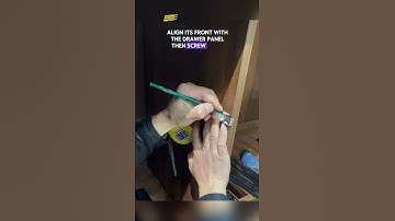 No More Sticky Drawers 3-Section Rail Install Tip #Ficgoal #factory #drawer slides