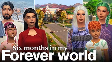 What Happens If You Spend Six Months In ONE Sims 4 Save File? (Sims 4 Forever World Update)