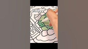 Coco Wyo | How to color Plaid blanket