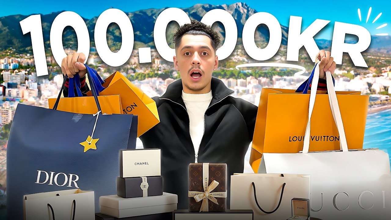 JUL SHOPPING FÖR 100.000KR+ (GUCCI, LOUIS VUITTON, DIOR)