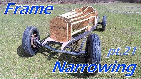Narrowing a Custom Frame | Boat-tail Speedster Pt. 21