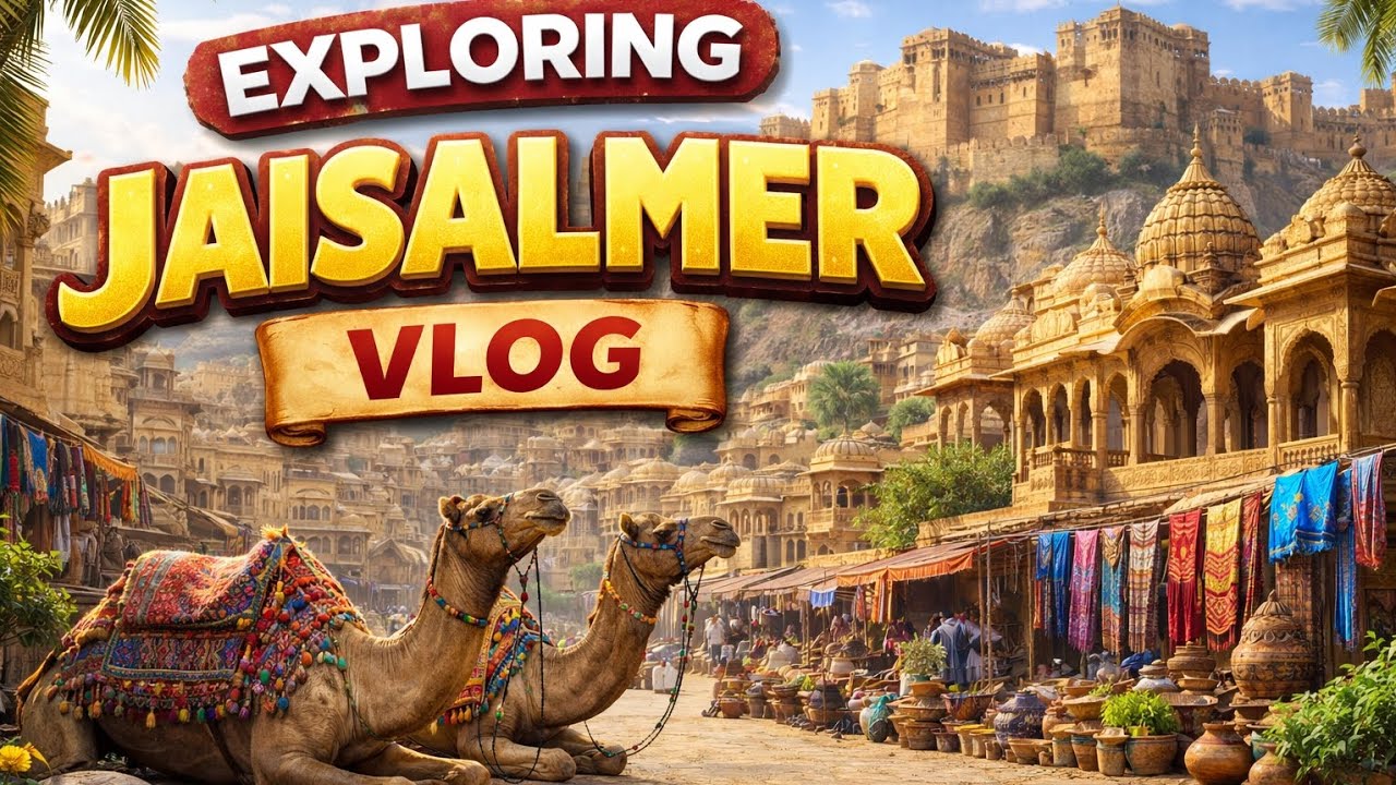 Inside India’s Golden City  | My First Time Exploring Jaisalmer