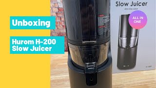Hurom H-200 Slow Juicer l Unboxing l Making First Vitamin-Hydration Juice screenshot 5