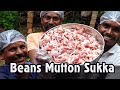 Beans Mutton Sukka - Diwali Special | பீன்ஸ் மட்டன் சுக்கா | Donated Food For 120 deaf & Dumb Kids