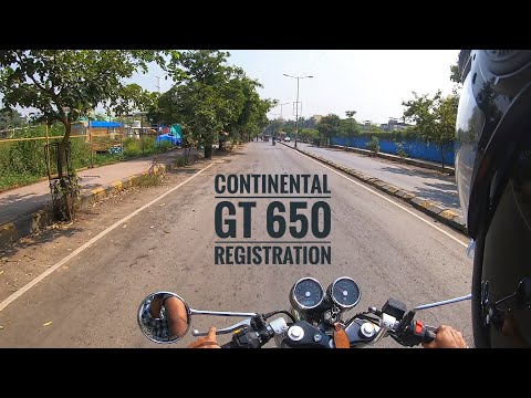 Registration Of Continental GT 650 Chrome 2019 || RE Complain Log .