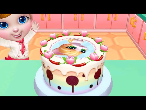 real Cake Maker 3D bakery? cooking game ?Android gameplay #realcakemaker3d