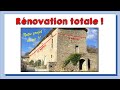 1 rnovation dun mas cvenol en pierres et votes  1400 m  rnover 