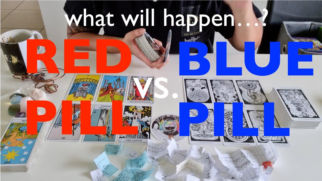 Pick A Crystal Red Pill Vs Blue Pill What Will Happen Youtube