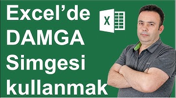 #Excel Dashboard ekranlarda DAMGA Simgesi | 380.video | Ömer BAĞCI