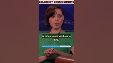 Thumbnail of Aubrey Plaza on Being Forced to Sing 🎙️🎙️🎙️ #aubreyplaza #hollywood #singing