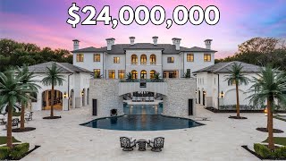 Besichtigung einer wahnsinnigen Mega-Villa im Wert von 24.000.000 $ in Southlake, Texas – Luxus-H...