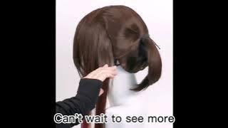 PikaPika 4 Stars Genshin Impact Hu Tao Hair Cosplay Wig HuTao Dark Brown
