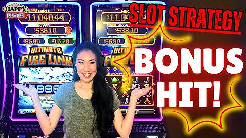We hit a Bonus trying out a new strategy on Ultimate Fire Link slot machine!