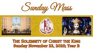The Solemnity of Our Lord Jesus Christ King of the Universe