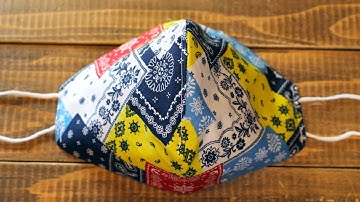 5 minutes !! Simple 3D Mask DIY at home - Face mask is really easy to make