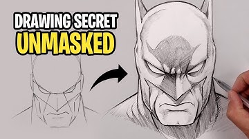 How To DRAW FACES | Batman | Sketch Tutorial