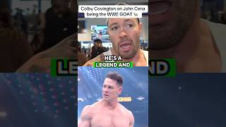 Colby Covington shouts out John Cena for being the ultimate WWE GOAT 💪 #twitchclips #wrestlemania Wealth