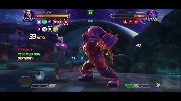 Marvel COC AW - 7* r4 Bastion VS 7* r4 Onslaught node #41
