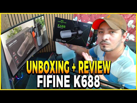 The best value microphone? Unboxing and review of the Fifine K688! @zoe_fifine