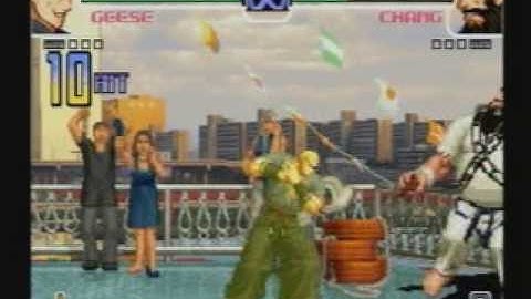 King Of Fighters 2002 Original Geese combo 3
