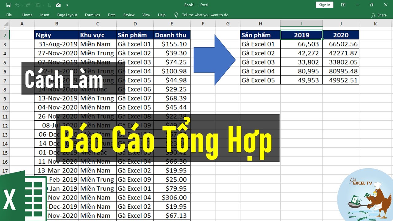 5 cách tính tổng trong Excel nhanh nhất, đơn giản, ai cũng làm được