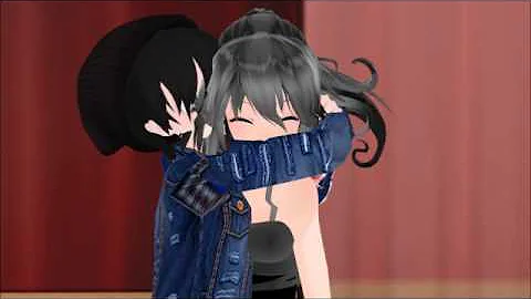 MMD: Yandere Simulator: I LUV IT [PSY] Budo and Ayano