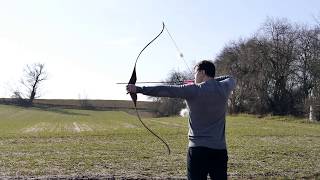 Test łuku Tesla SSR od Nawalny Bows