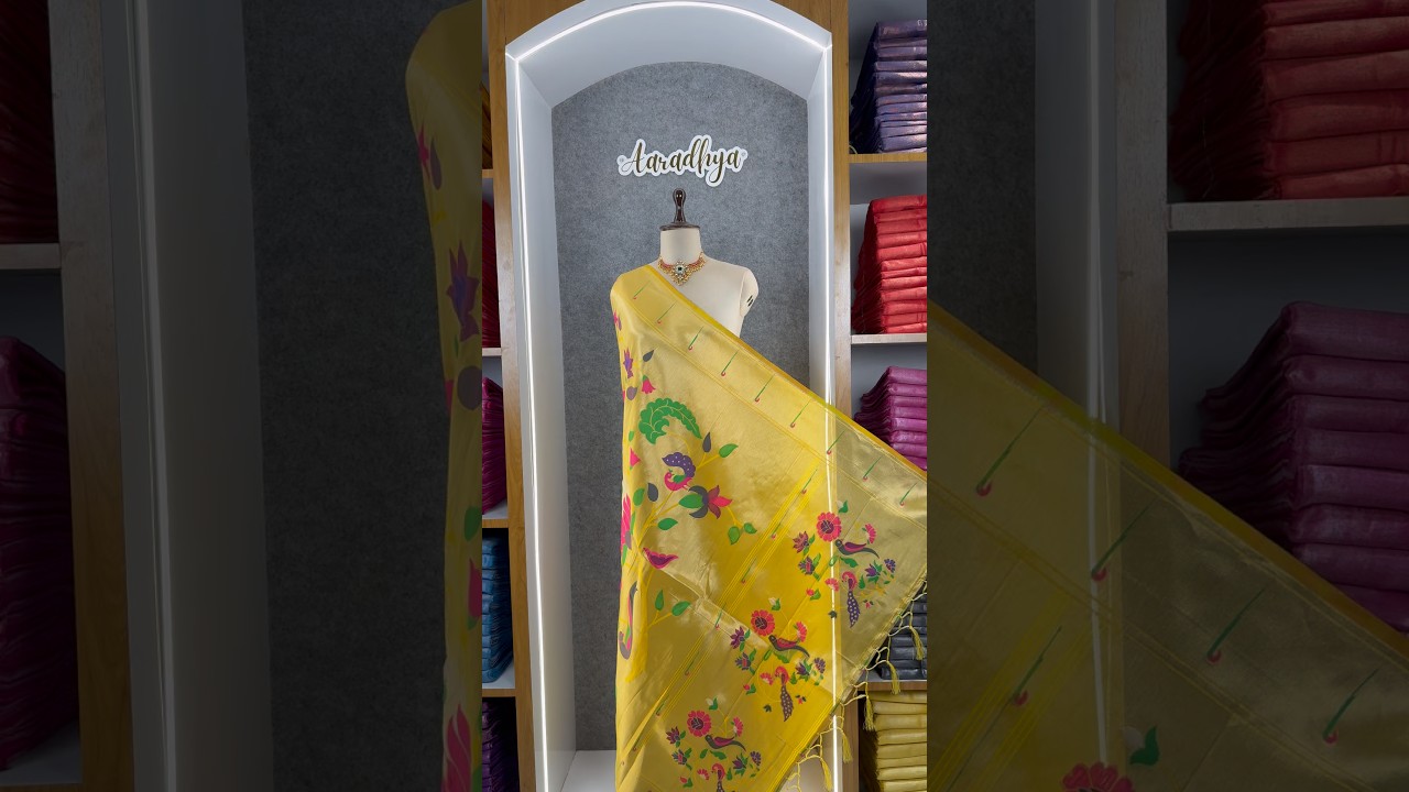 Pure Paithani Pallu All-over Zari Weaving Dupatta