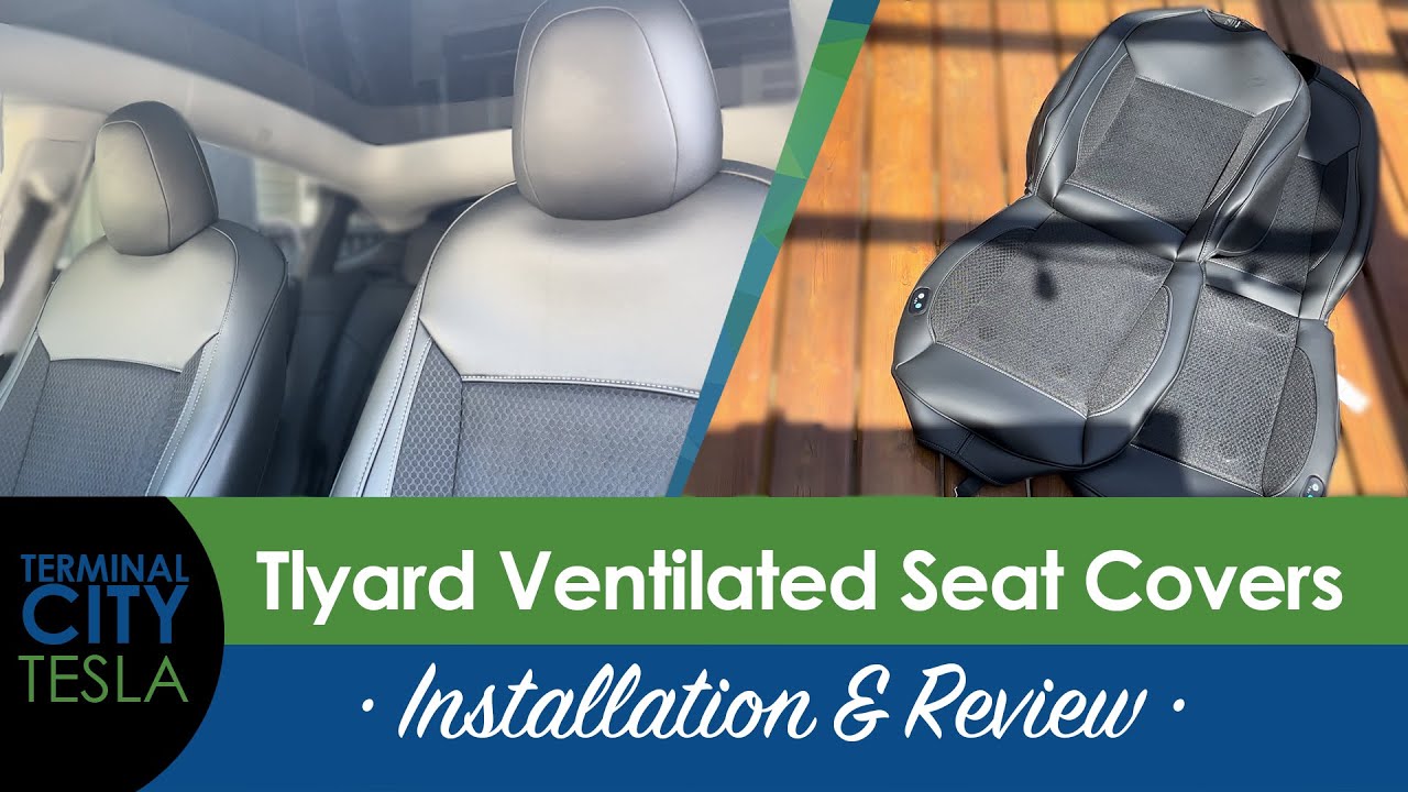 Ventilated Seat Covers to cool your ride! YouTube