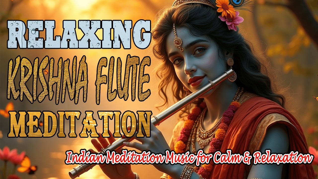 Divine Sri Krishna Bansuri | Relaxing Indian Flute Meditation Music for Calm Mind